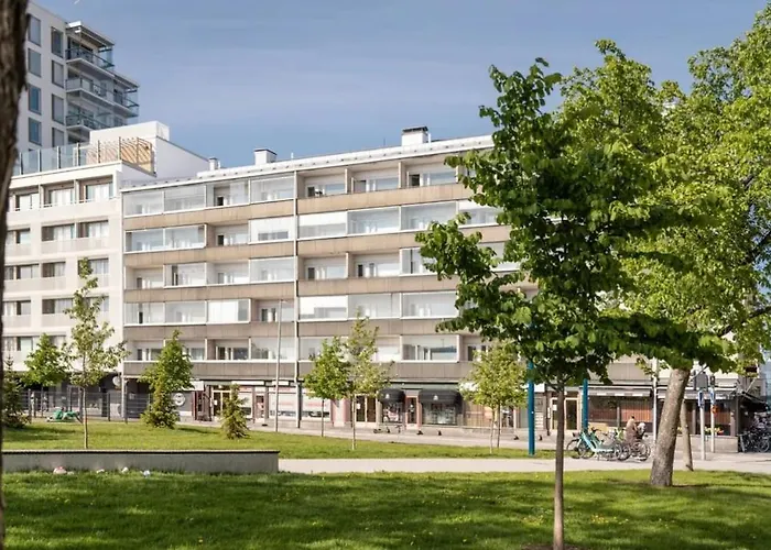 公寓 Keskustan Kolmio 奥卢